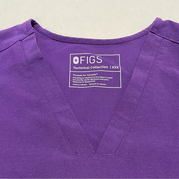 Figs Other Figs Scrub Set Ultra Violet Xxs Yola Pant And Casma Top